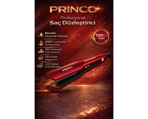 PRİNCO PR-7611 SAÇ DÜZLEŞTİRİCİ