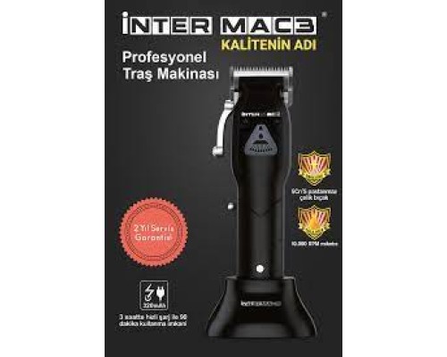 İNTER MAC3 TC-2024 TIRAŞ MAKİNESİ