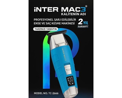 İNTER MAC3 TC-2666 TIRAŞ MAKİNESİ