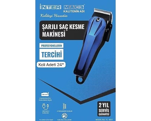 İNTER MAC3 TC-8017 TIRAŞ MAKİNESİ