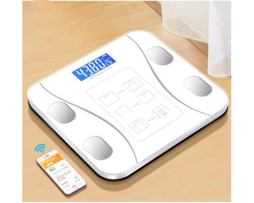 CROWN CRW-7027  BEYAZ CAM YAĞ ÖLÇERLİ BASKÜL