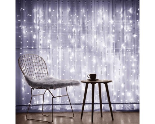 PERDE SÜSLEME LEDİ BEYAZ KUMANDALI USB PERİ LED