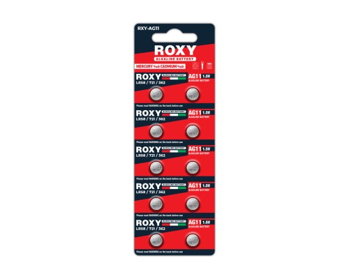 Roxy AG11 Alkaline 1,5 V Pil Roxy AG11 Alkaline 1,5 V Pil