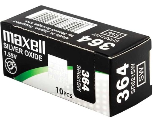 MAXELL 364 PİL (SR621) MAXELL 364 PİL (SR621)