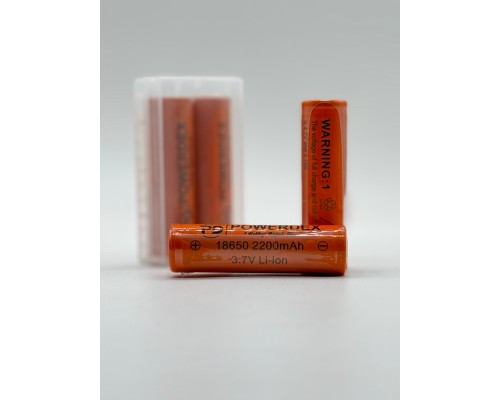 Powerdex 18650 3.7 Volt 2200 mAh Şarjlı Pil BAŞSIZ Powerdex 18650 3.7 Volt 2200 mAh Şarjlı Pil BAŞSIZ