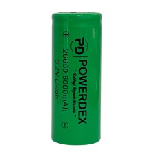 Powerdex 26650 3.7 Volt 4800 mAh Şarjlı Pil