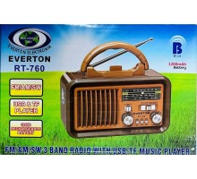 EVERTON RT-760 BT PANELLİ RADYO