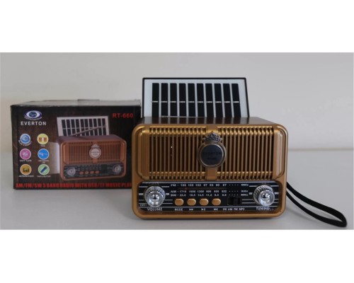 EVERTON RT-660 PANELLİ RADYO EVERTON RT-660 PANELLİ RADYO