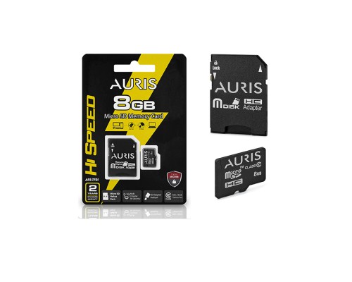 AURİS 8 GB MİCRO SD HAFIZA KARTI AURİS 8 GB MİCRO SD HAFIZA KARTI
