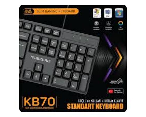 AURIS KB70 KABLOLU KLAVYE