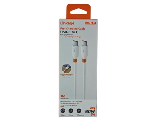 LİNKAGE LKCB-59 TYPE-C TO TYPE-C KABLO